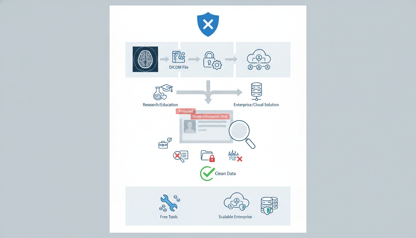 Best Free Tool for DICOM Data Anonymization | HIPAA Guide | PostDICOM