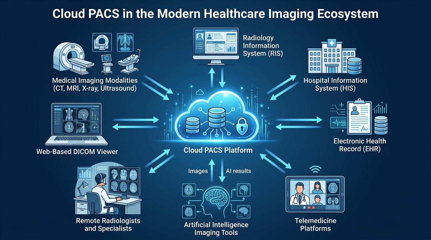 Como o PACS Baseado na Nuvem Está a Transformar a Telemedicina e o ...