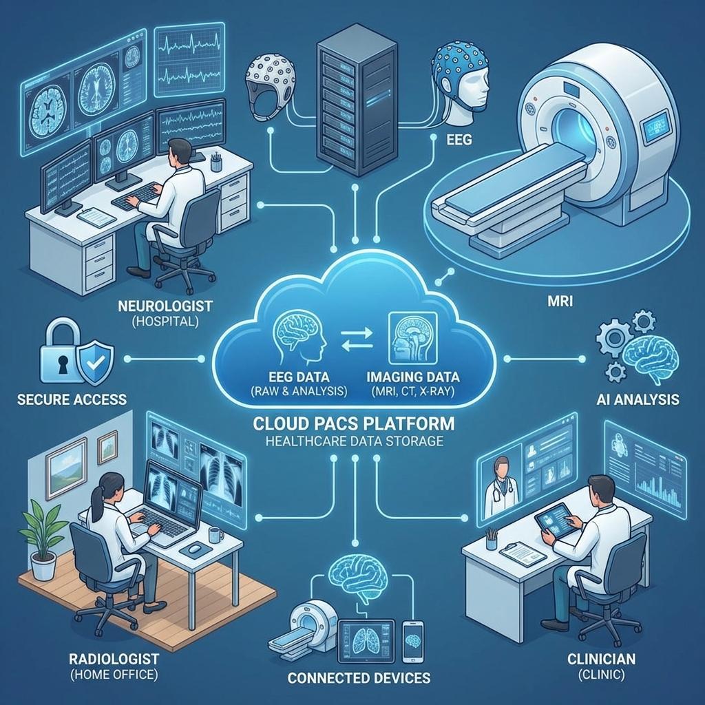 What Is EEG–PACS Integration? Workflow, Benefits & Cloud Explained