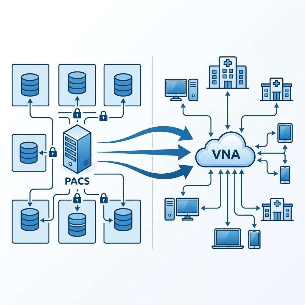 PACS vs Cloud VNA: Key Differences, Costs & Best Choice Guide | PostDICOM