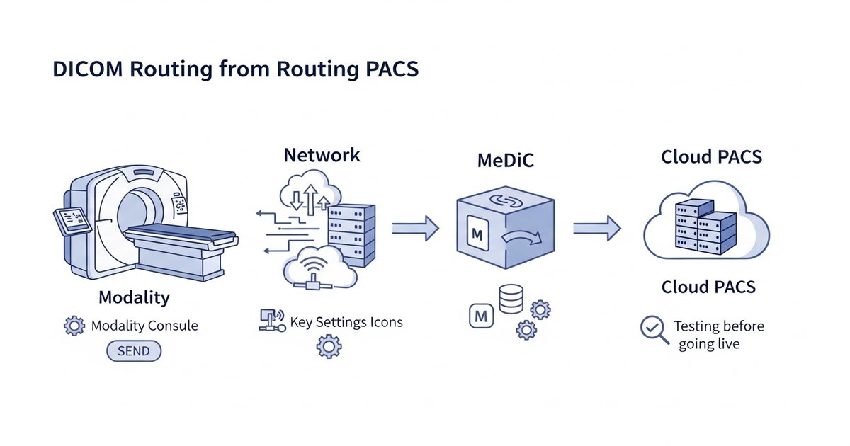 Setting Up Medical Device to Cloud PACS Routing | PostDICOM