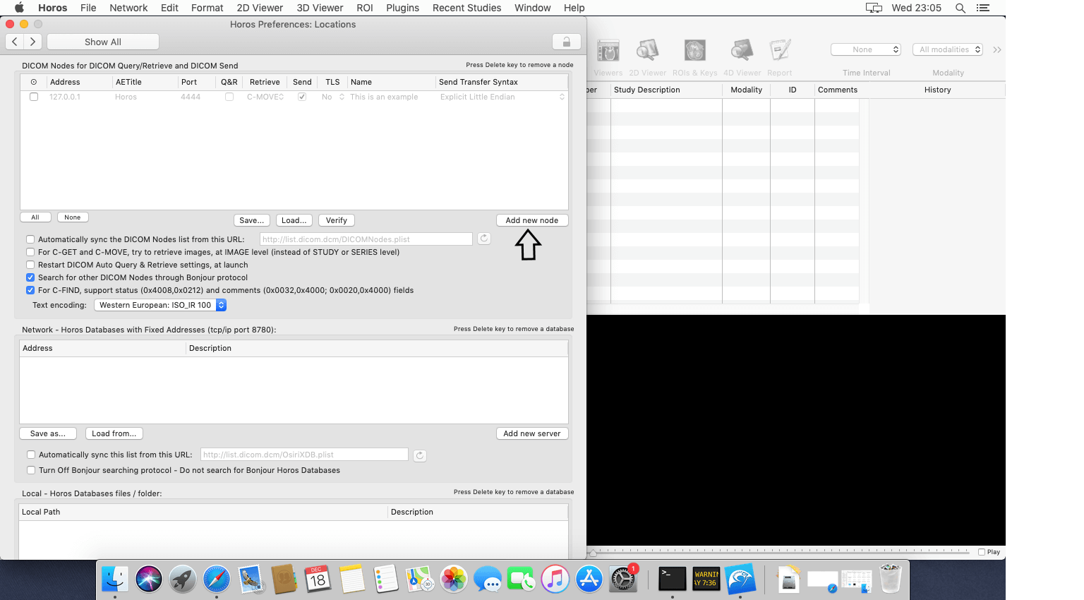 Editing Proxy Pacs Server Settings