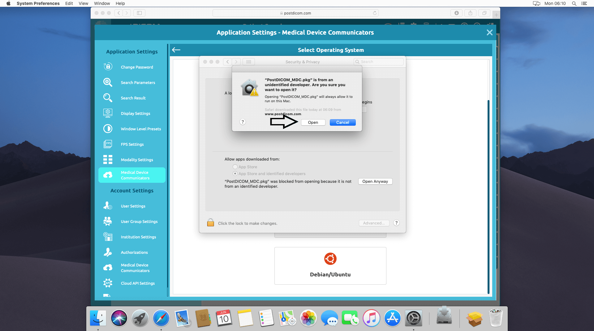 Create, Download and Install Proxy Server for Macos