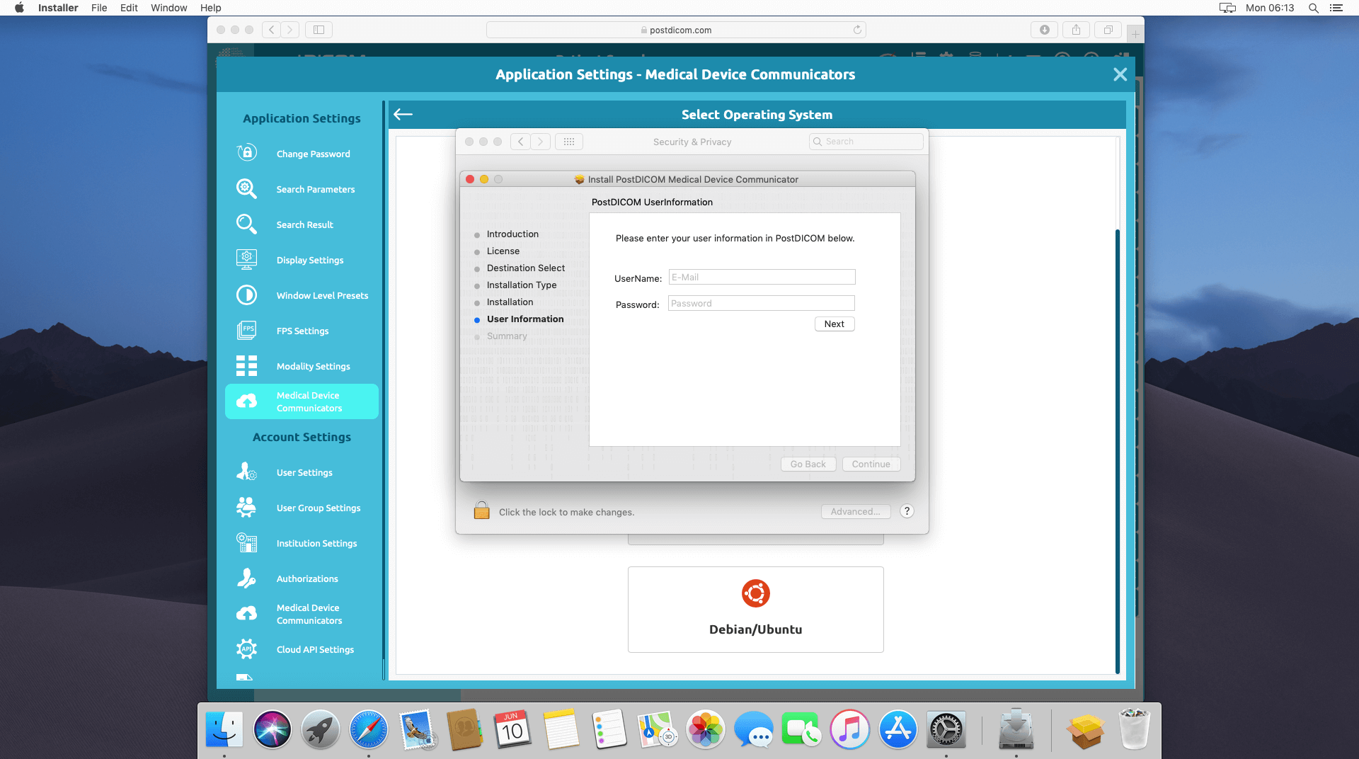 Create, Download and Install Proxy Server for Macos