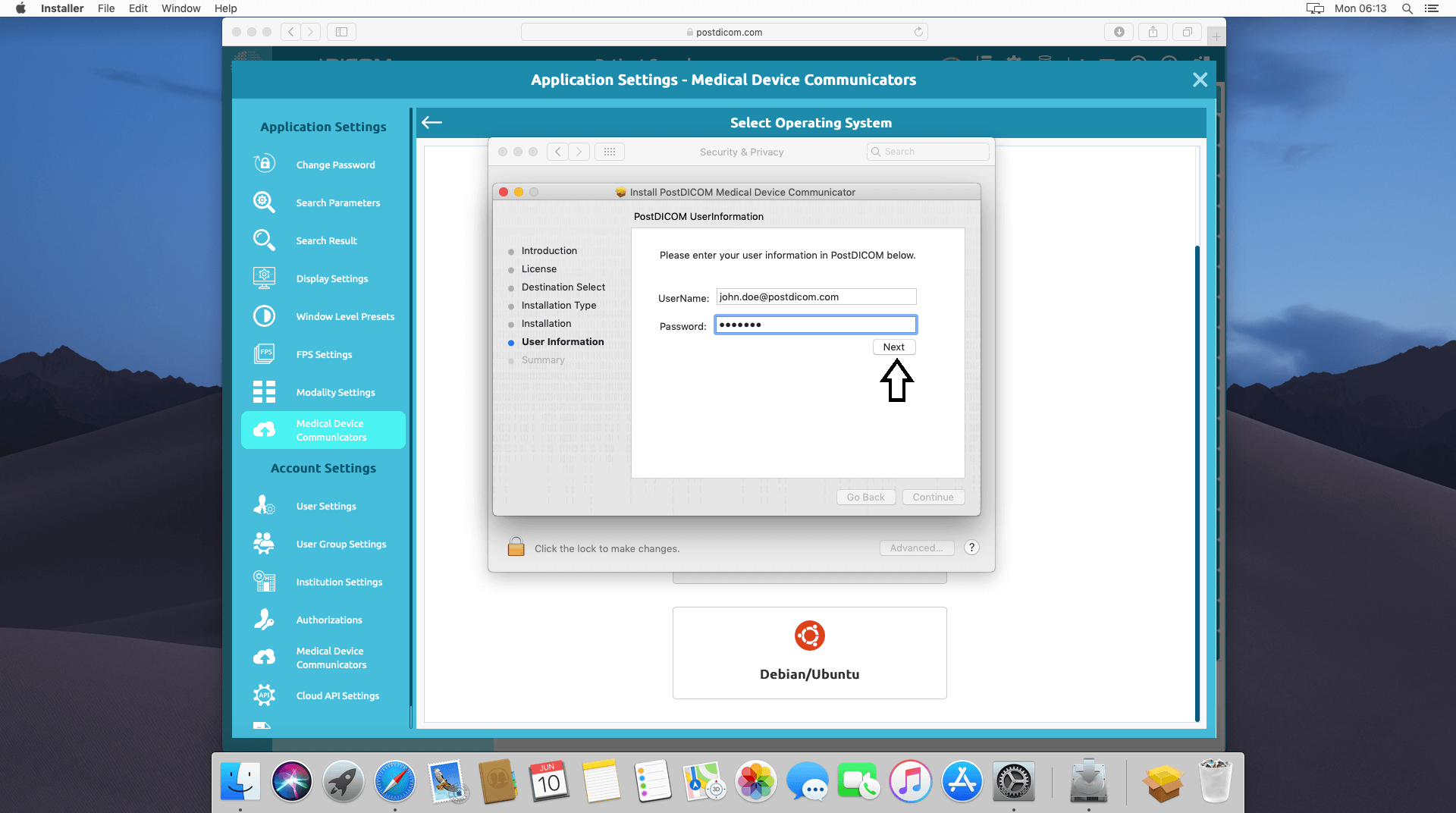Create, Download and Install Proxy Server for Macos