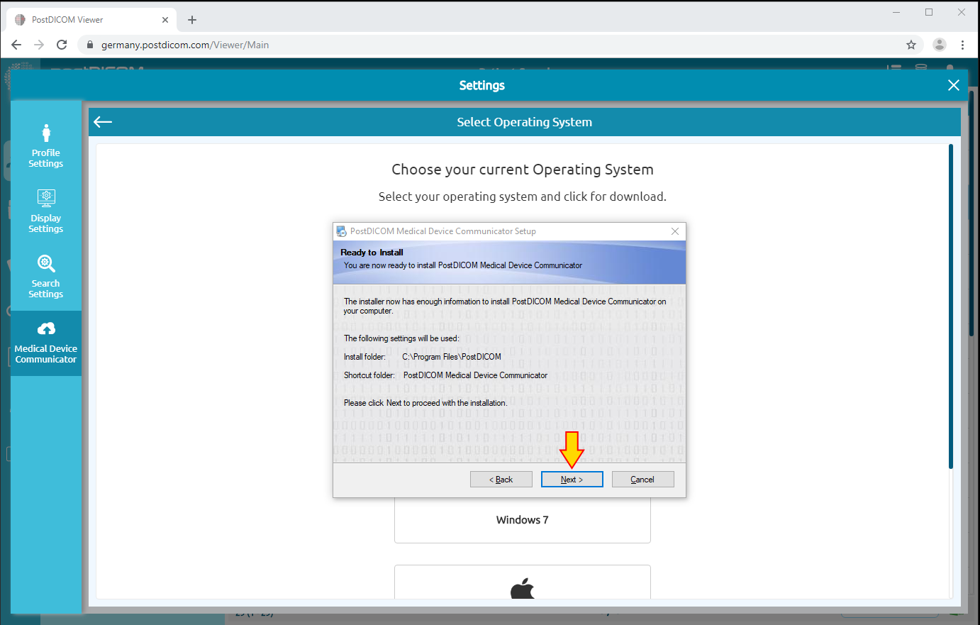 create, download and install proxy server for windows