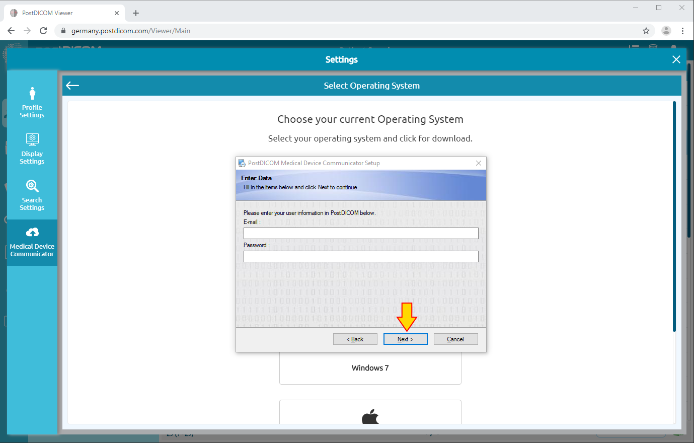 create, download and install proxy server for windows